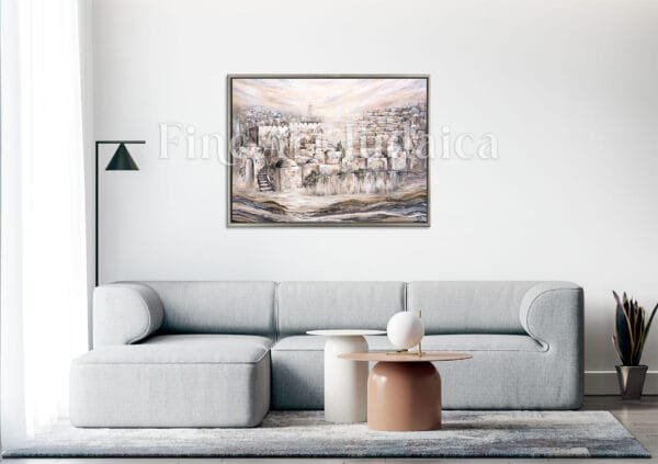 Yerushalayim fluid art - Image 2